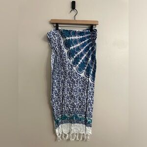 Boho print scarf/sarong